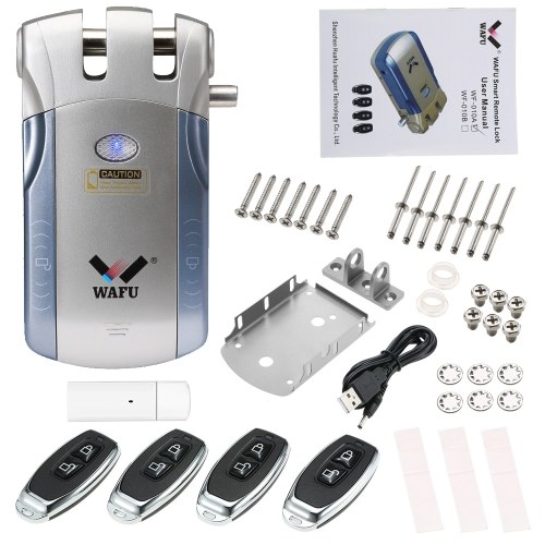 

WAFU WF-010U Wireless Security Invisible Keyless Entry Door Intelligent Lock