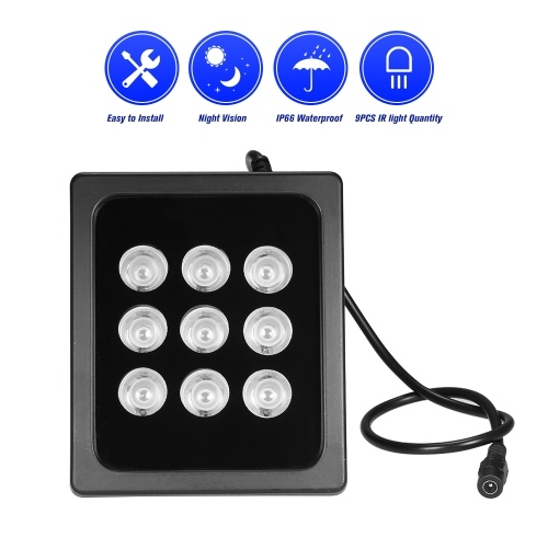 Infrared Illuminator 9pcs Array IR LEDS