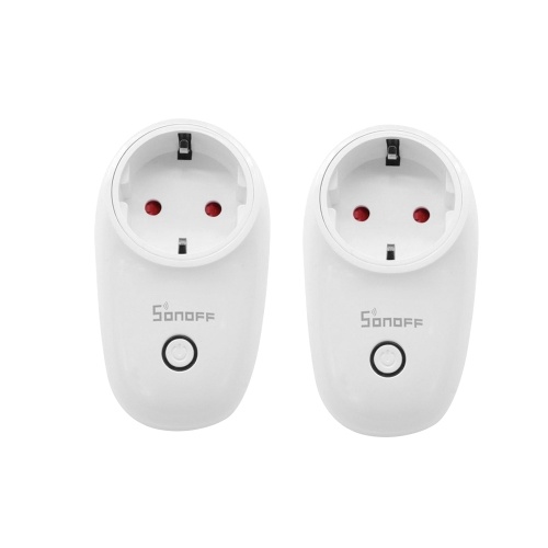 2PCS SONOFF S26 ITEAD Wifi Smart Socket Adattatore di ricarica per telecomando senza fili Smart Home Power Sockets