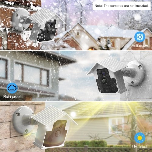 

Wall Mount Bracket Kit for Blink XT Camera Weatherproof 360 Degree Protective Adjustable Indoor Outdoor Mount and Protection Cover for Blink XT Camera Anti Glare UV Camera Security System,White 2 Packs