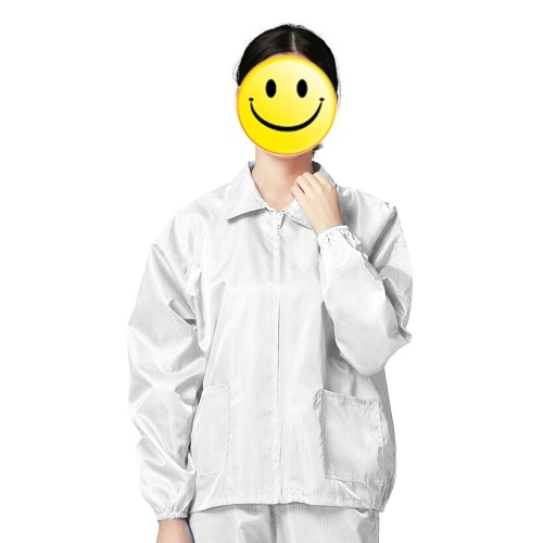 

A Suit of Factory Anti-Static Safety Dust-proof Clothes Workwear Clean Room Protective Suit for Food Shop Medical Paint Spraying Workers