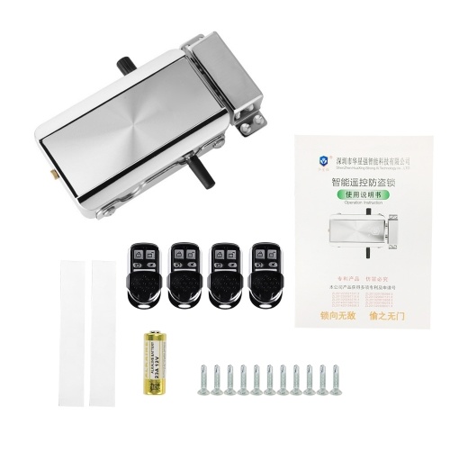 Home Door Lock Kit Remote Control 