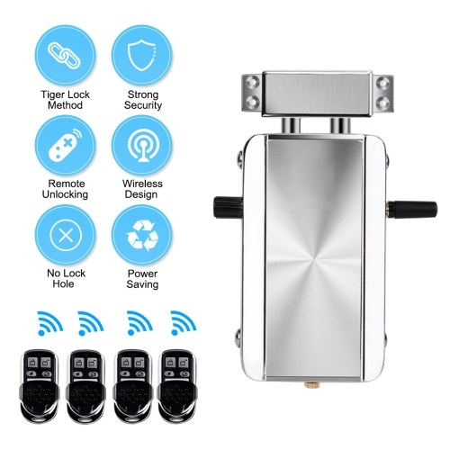 Home Door Lock Kit Remote Control 