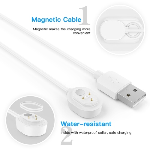 

Power Cord for Arlo Ultra 4K UHD Magnetic Chanrging Cable Waterproof Charger With UK Plug for Indoor and Outdoor Use 6M/9M 1PCS White