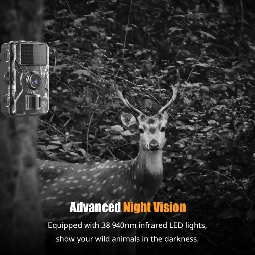 1080P Trail Game Hunting Camera For Outdoor Wildlife & Hunting & Farm Monitoring And Home Security Surveillance 