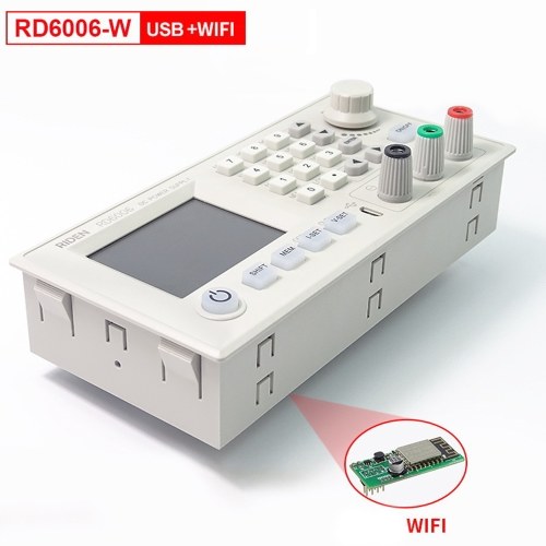 RIDEN RD6006/RD6006-W commutateur de commande numérique Module d'alimentation stabilisé cc logiciel PC WiFi App contrôle tension régulateur de courant