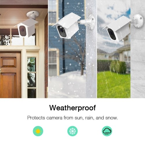 Protective Cover for Arlo Pro/Pro2 Camera Case Wall Mount Bracket Adjustable Protective Cover with Plastic Bracket Indoor and Outdoor Use Waterproof Wireless