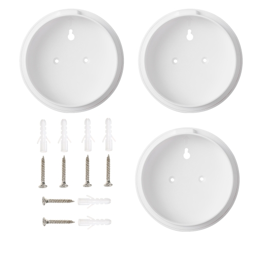 Support de fixation de table murale pour support de sécurité Google Wifi blanc