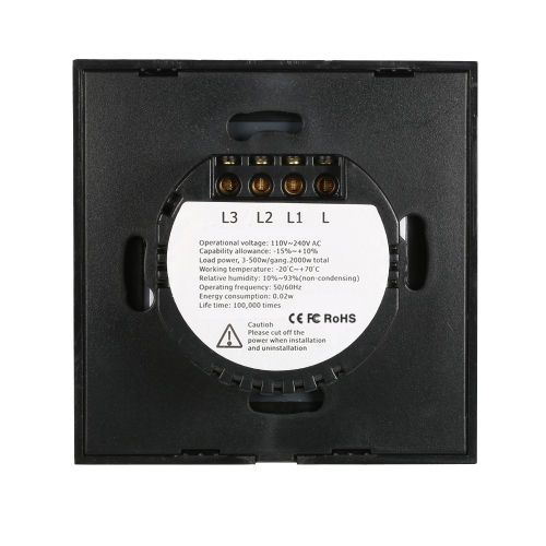 

EU/UK Wall Touch Switch