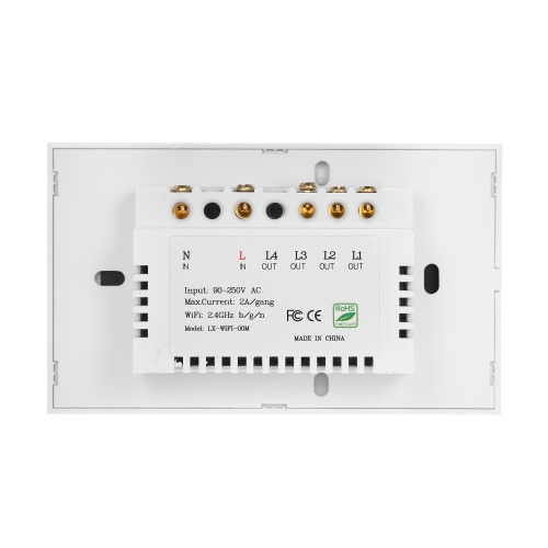 

Wifi Touch Luxury Glass Panel Touch Screen Switch