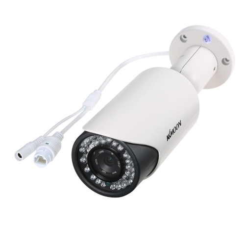 

KKmoon 4MP HD POE IP-камера 6 мм 1/3 "CMOS P2P Onvif 42PCS ИК-лампы Ночной вид IR-CUT Обнаружение движения Водонепроницаемый телефон APP-контроль для домашней безопасности