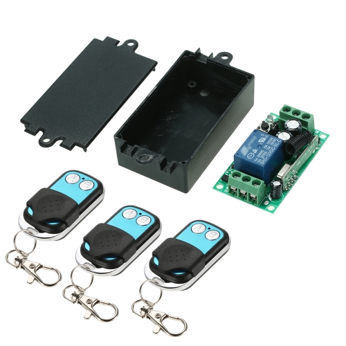Smart Home 433Mhz DC 12V 10A 1CH Wireless Remote Switch