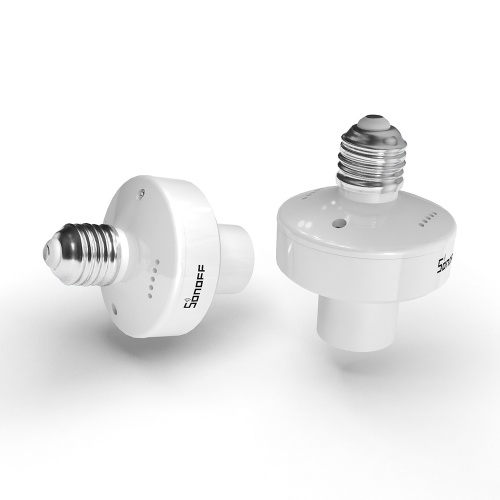 

SONOFF SlampherR2 ITEAD WiFi Smart Light Bulb Holder 433MHz RF Wireless Lamp Holder Smart APP Control Voice Control Compatible with Amazon Alexa Google Home/Nest E27 for Smart Home