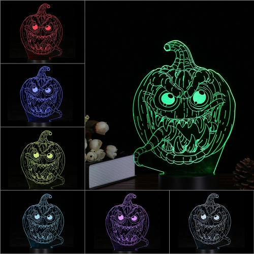 

Creative 3D LED Illusion Colorful Table Night Light with Remote Control