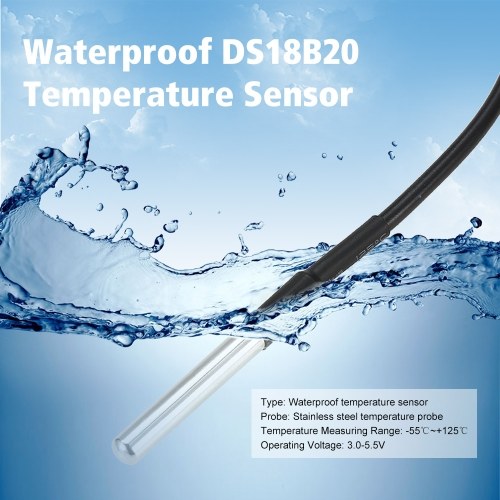 

4PCS SONOFF Waterproof DS18B20 Temperature Sensor Home Automation