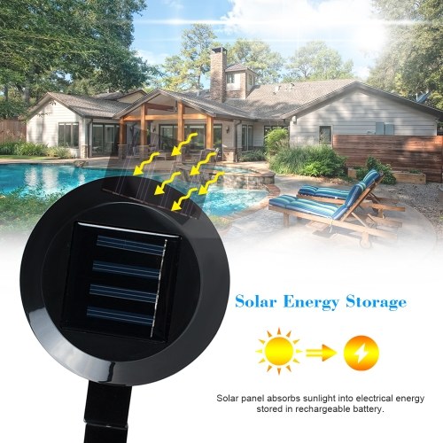 

Solar Powered Gutter Light Wall Lamp 3 LEDs Energy Saving Night Lights