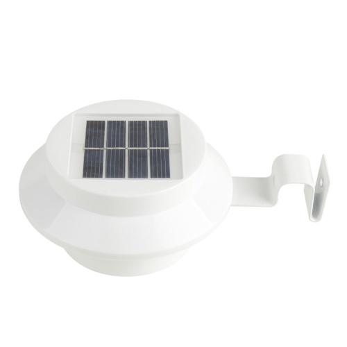

Solar Powered Gutter Light Wall Lamp 3 LEDs Energy Saving Night Lights