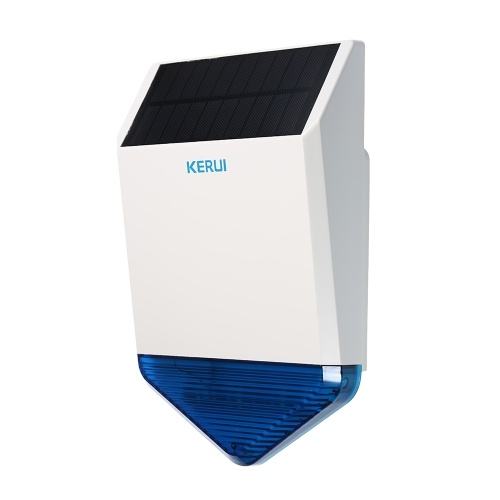 

KERUI Wireless 433HMz Solar Powered Strobe Siren