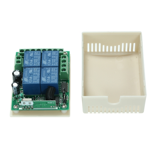

Smart Home 433Mhz DC 12V 4CH Беспроводной удаленный коммутатор