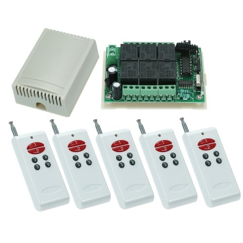 433Mhz DC 12V 10A Relay Wireless RF Remote Control Switch