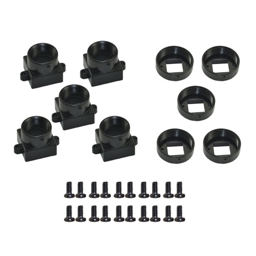 

Mixed 5pcs M12 MTV & 5pcs CS Metal Lens