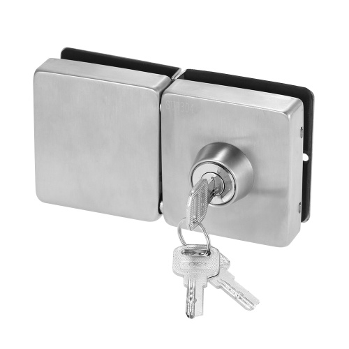 

Entry Gate 10-12mm Glass Swing Push Sliding Door Lock with 3 Keys