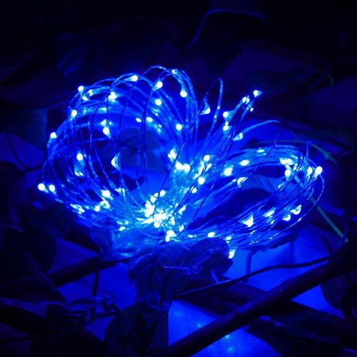 

LED Clear Battery Holder Indoor Outdoor Decoration Festoon Party Christmas Tree Garden Yard Fence Lamp