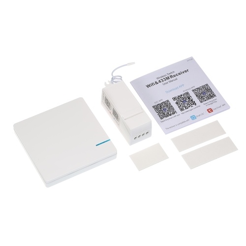 

AC 80~275V Wireless Switch Transmitter Switch WIFI + 433MHz Receiver Controller
