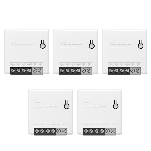 5PCS SONOFF ZBMINI Zigbee DIY Two Way Smart Switch