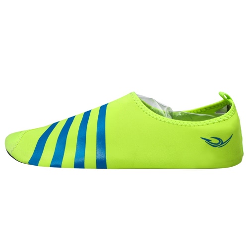 

Simple Fashionable All Match Summer Cool Lovers Unisex Women Men Soft Cozy Comfortable Lightweight Quick Dry Antiskid Sole Multi-functional Leisure River Trekking Beach Yoga Fitness Swimming Dacron Striped Shoes