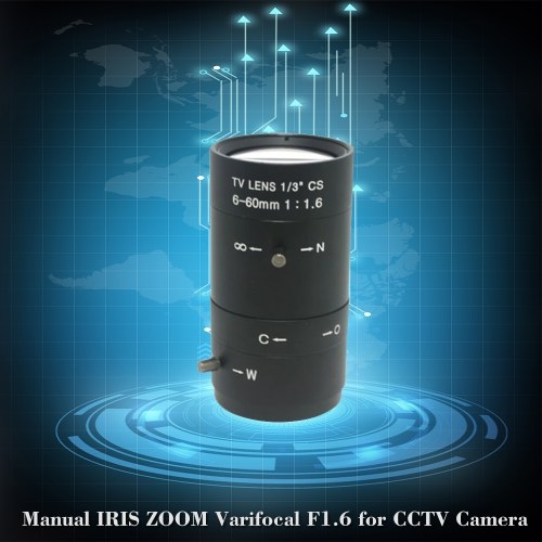 

6-60mm CS C Mount Lens
