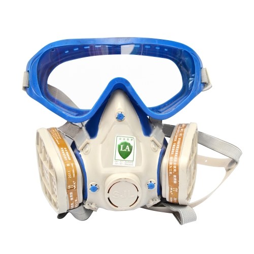 

Silicone Gas Mask Activated Carbon Filter Full Face Protect Mask
