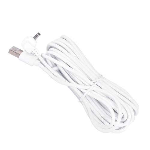 

Weatherproof Outdoor Extension Power Adapter Charger Cable 6m/20ft for Ring Spotlight Cam Battery,White