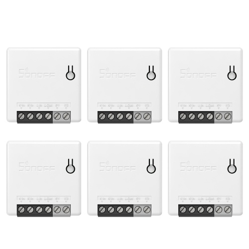 6PCS SONOFF ZBMINI Zigbee DIY Two Way Smart Switch