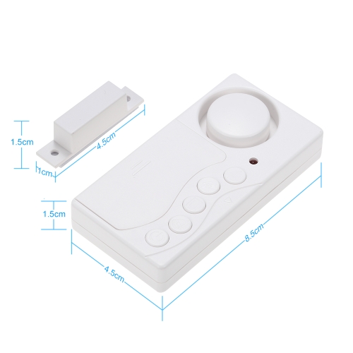

Wireless Magnetic Sensor House Window Door Motion Detector Alarm System Security Home Guarding