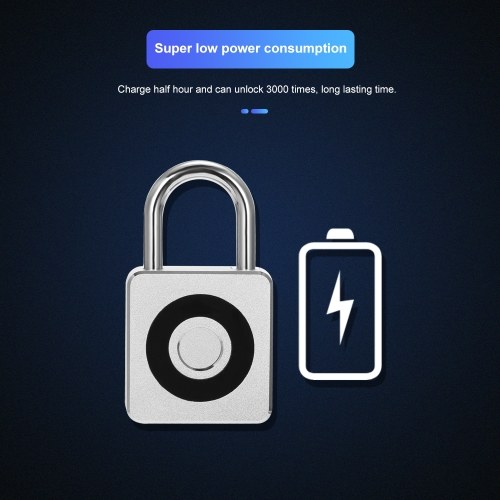 Smart Keyless Fingerprint Padlock