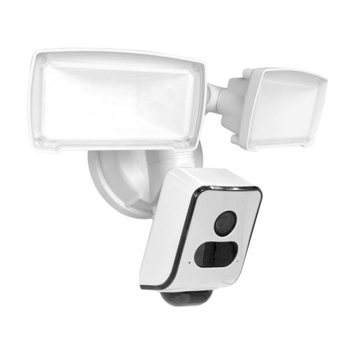 Caméra de sécurité Floodlight 1080P HD Caméra de surveillance à domicile WiFi sans fil