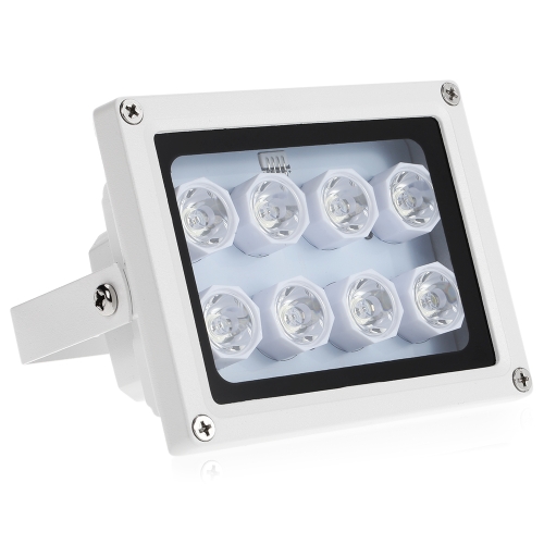 Illuminator 8 LEDS Night Lighting ao ar livre impermeável para câmera de segurança CCTV