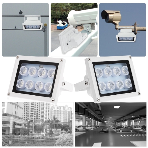 

Illuminator 8 LEDS Night Lighting Outdoor Waterproof for CCTV Security Camera