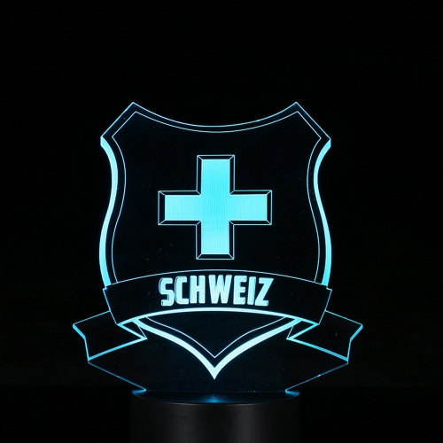 Creative 3D LED Illusion Colorful Table Night Light