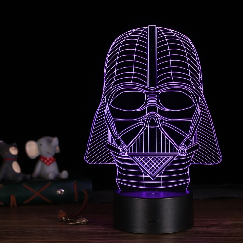 

3D LED Настольная лампа Illusion Красочный настольный ночной свет