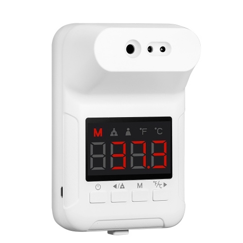 

Wall-Mounted Thermometer Non-Contact Infrared Forehead Thermometer with Voice Broadcast