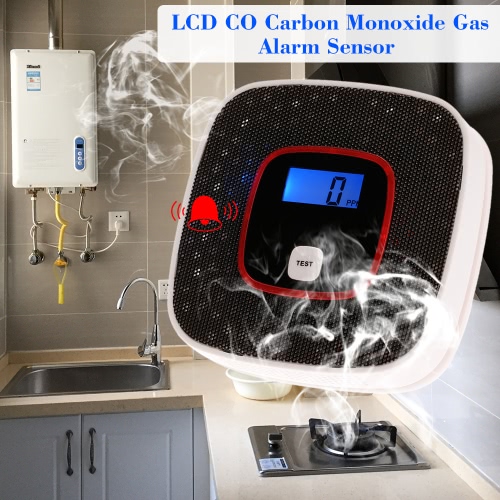 

LCD CO Carbon Monoxide Gas Alarm Sensor