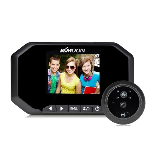 

KKmoon 3" LCD 720P Digital Peephole Viewer 160° PIR Door Eye Doorbell Camera