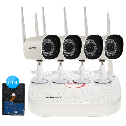 

KKmoon 4 Channel Wireless WiFi Camera System