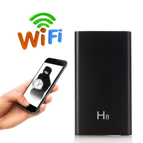 H8 1080P Mini Wireless Wifi Hidden Camera Power Bank