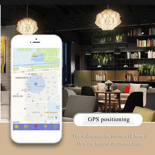 

Multifunctional Smart BT Leather Wallet