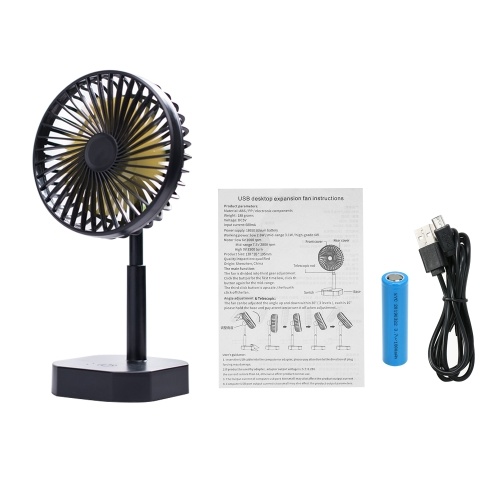 Mini Desk Fan Portable Table Fan