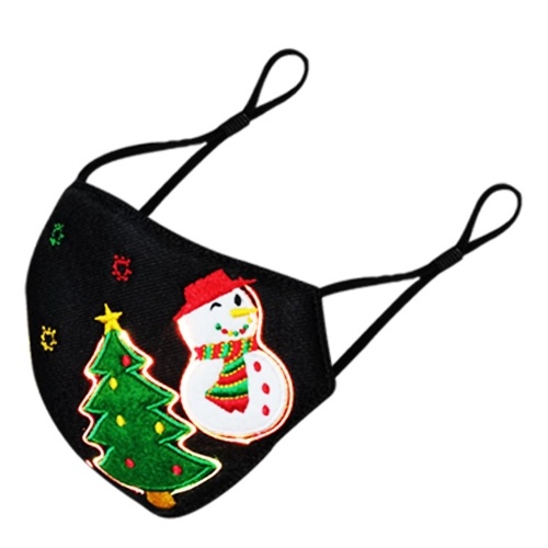 LED Luminous Mask Christmas Light Up Masks