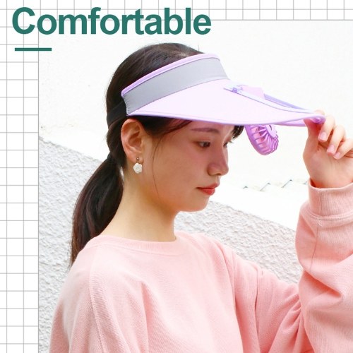 

Summer Sport Outdoor Fan Sun Hat Cap Cool Fan for Cycling